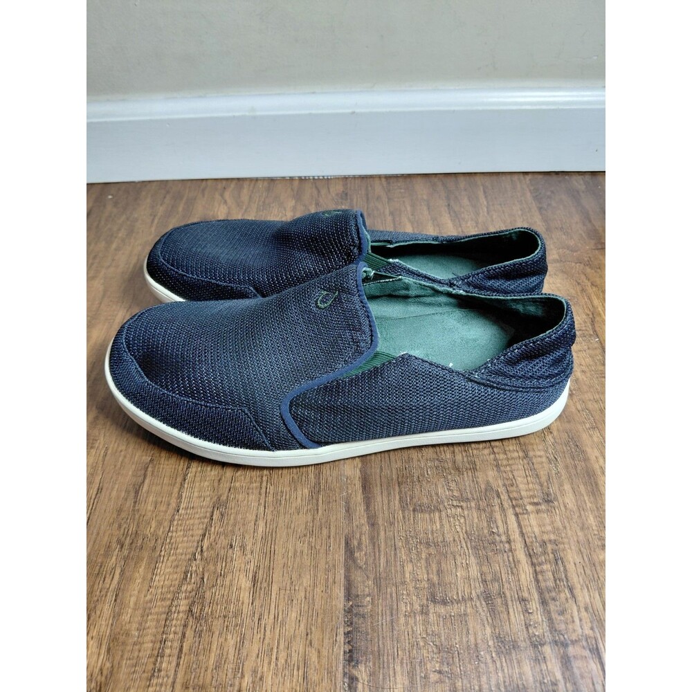 Olukai Blue Nohea Mesh Slip-On All Weather Loafer  Shoes Men Sz 10M
